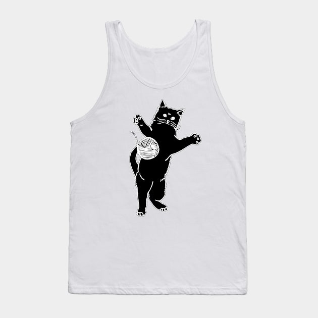 Cat Tank Top by scdesigns